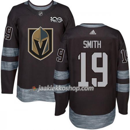 Miehille NHL Vegas Golden Knights Pelipaita Reilly Smith 19 1917-2017 100th Anniversary Adidas Musta Authentic